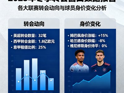 2025年冬季转会窗口数据报告发布，详细分析各大联赛转会动向与球员身价变化。
